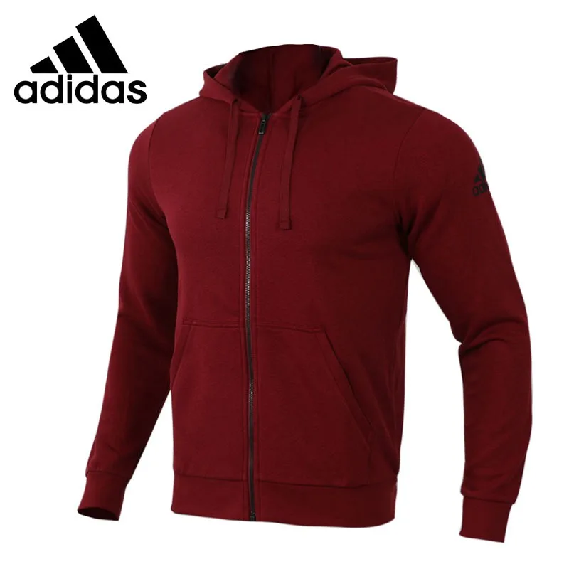 Оригинальное новое поступление 2018 Мужская куртка с капюшоном Adidas ESS BASE FZ SLB