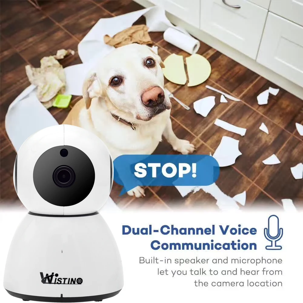 Wistino HD 960P Wireless IP Camera Motion Detection Security Night Vision Smart Home Mini Baby Monitor P2P Audio | Безопасность и
