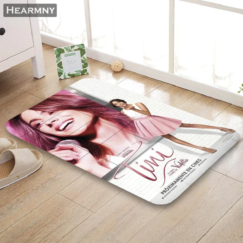 HEARMNY, Новое поступление, коврик для двери, Tini Stoessel, домашний коврик, машинное производство, противоскользящий ковер, для гостиной/прихожей, коврик для ванной, для детей, подарок