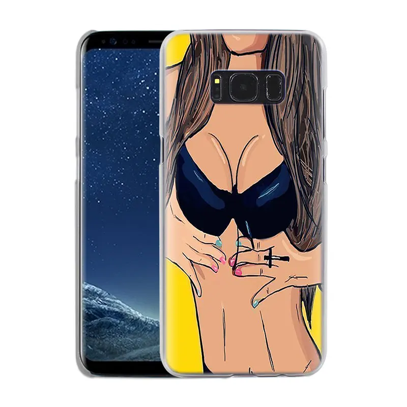 Чехол для телефона Swag girls Muscle man body для samsung Galaxy S8 S9 S10 Plus S10e M10 M20 S6 S7 Edge, жесткий чехол-накладка