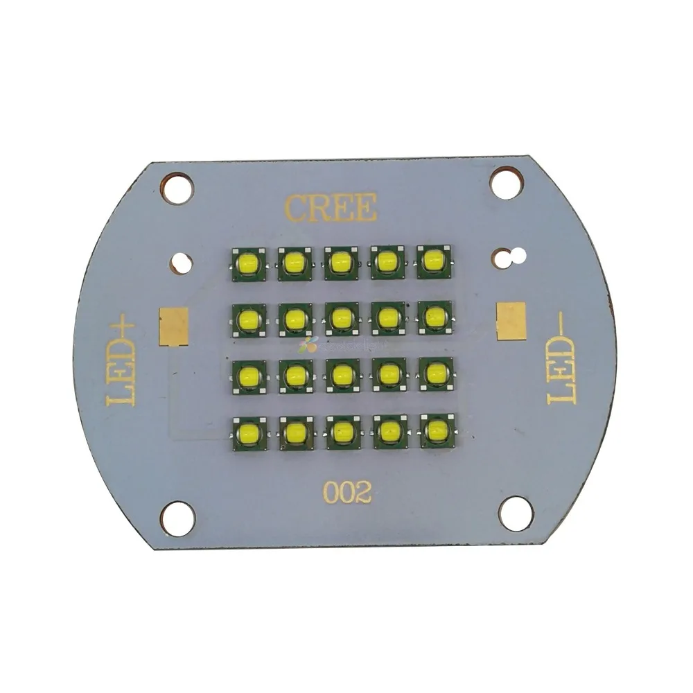 Cree XP G 50W 100W Светодиодная лампа высокой мощности 10D 20D XPG LED холодный белый 7000K теплый