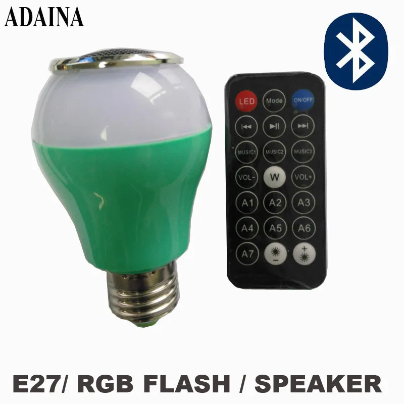 Мини-динамик E27 с поддержкой Bluetooth и Mp3 110-240 В | Лампы освещение