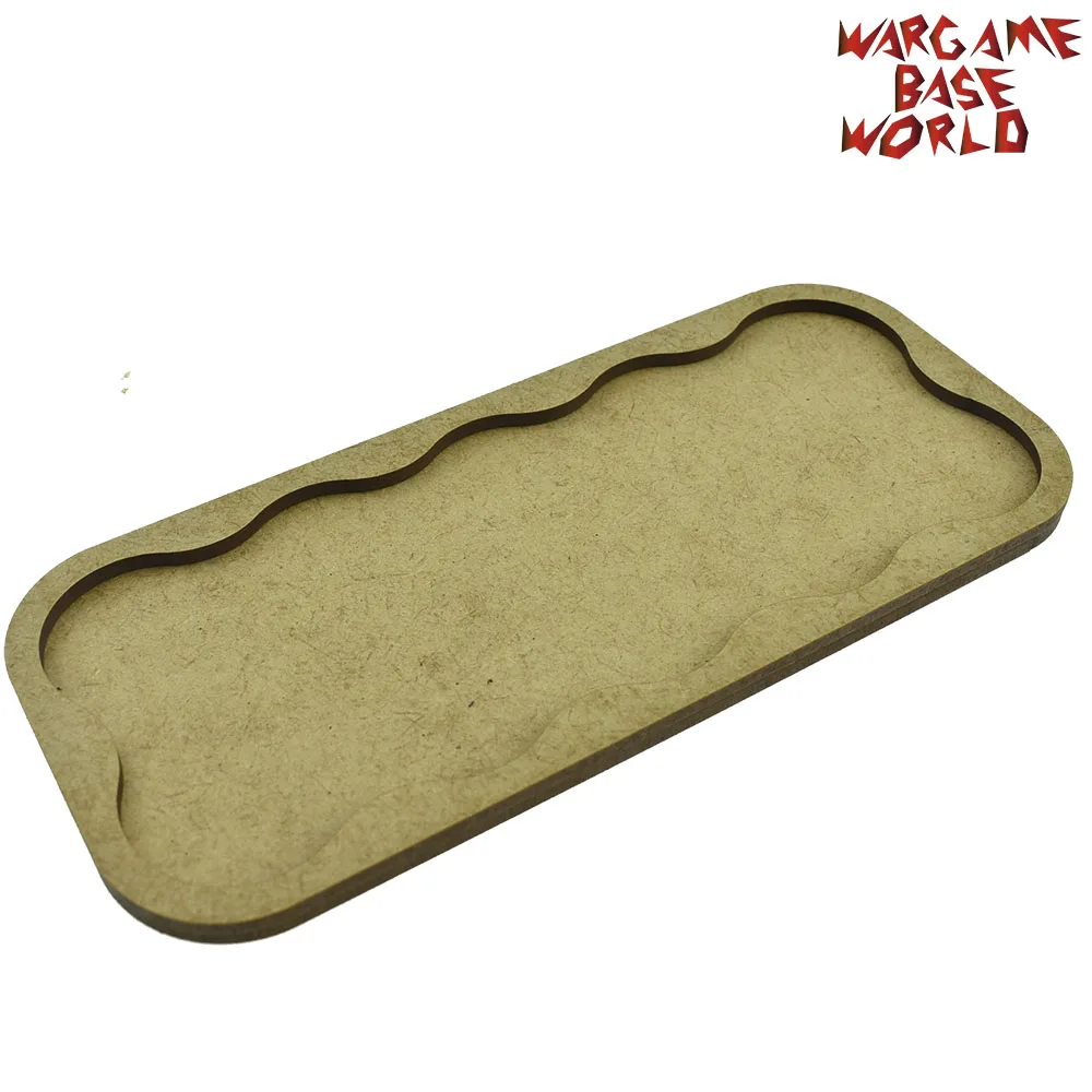 Wargame Base World-лоток для движения-10 цоколей 32 мм круглый-двойной Билайн Форма МДФ