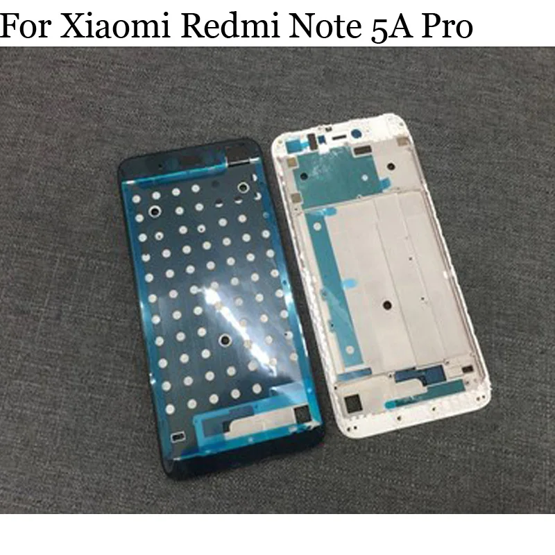 

Передняя рамка для Xiaomi Redmi Note 5A Pro, Оригинальный чехол с ЖК-дисплеем, средняя рамка для Xiao mi Redmi Note 5 A Pro