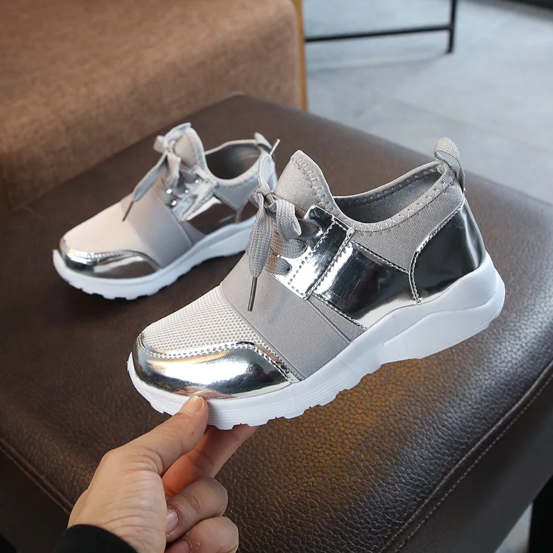 Кроссовки детские дышащие модная повседневная обувь для мальчиков и девочек на