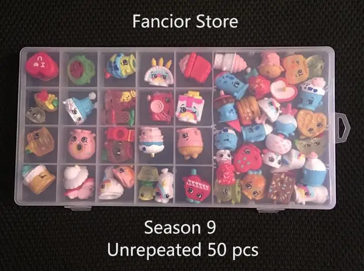 50 PCS SEASON 9 25-50 PCS/LOT Unrepeated 3cm Shop kin Season 1 2 3 4 5 6 7 8 9 Shopping Dolls Catoon Figures Toys Tools Kids Christmas Gift - Цвет: 50 PCS SEASON 9