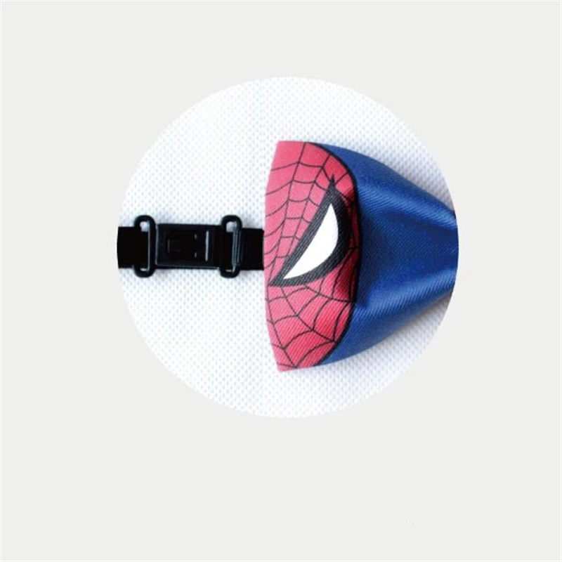 Галстук-бабочка ручной работы с принтом Человек-паук для взрослых и детей