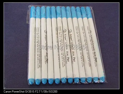 12 шт. стираемая ручка/маркер для ткани/маркер временной маркировки|pen driver|pen