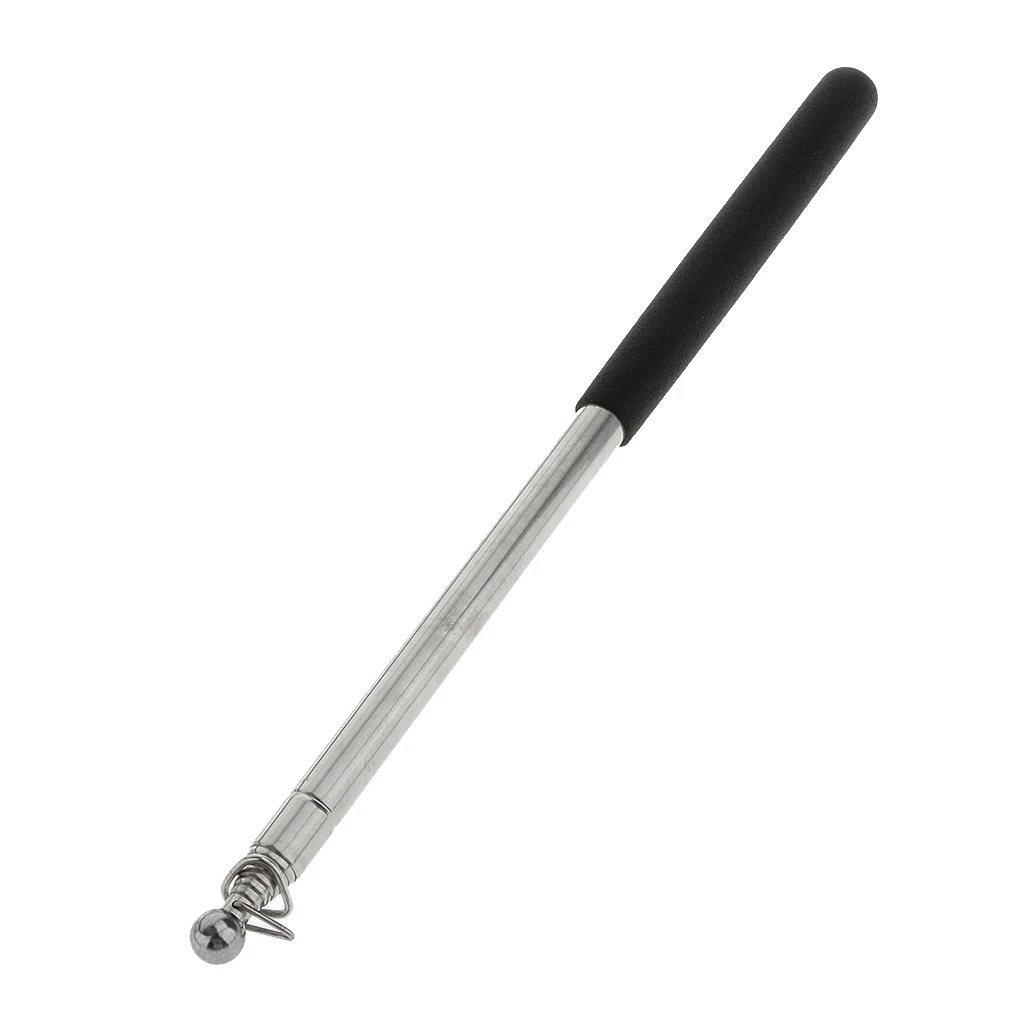 

Extendable Pole 1.6M Portable Telescopic Handheld Flag Pole - Black