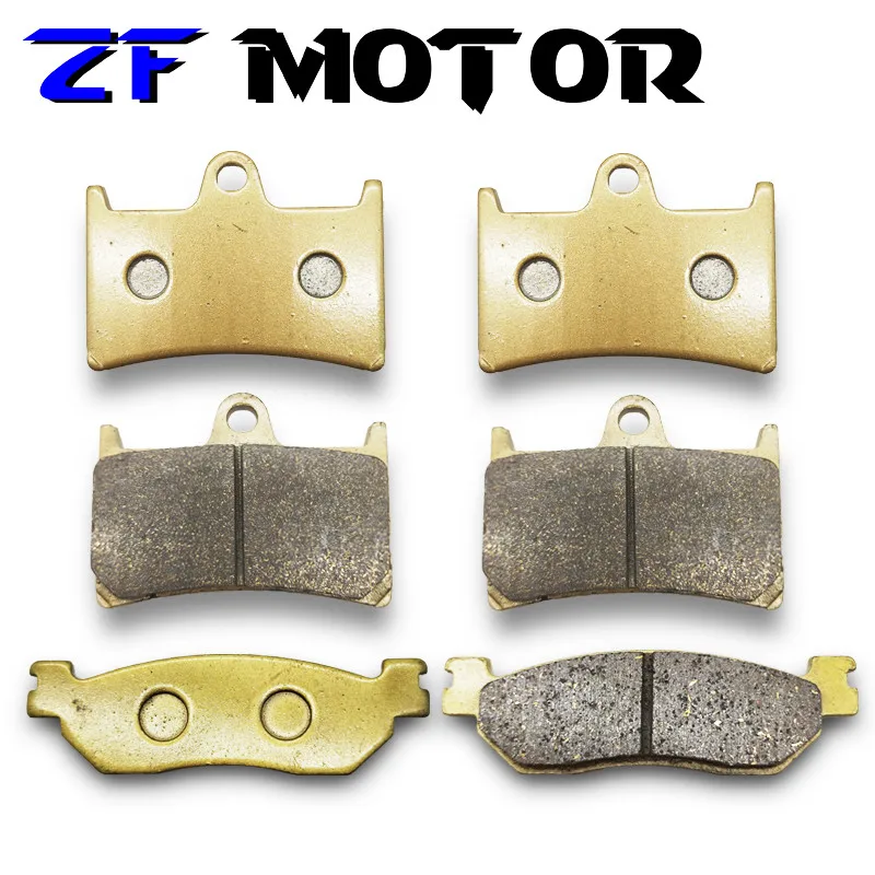 Передние и задние тормозные колодки для мотоциклов Yamaha YZF 1000 R1 YZFR1 2002 2003 600