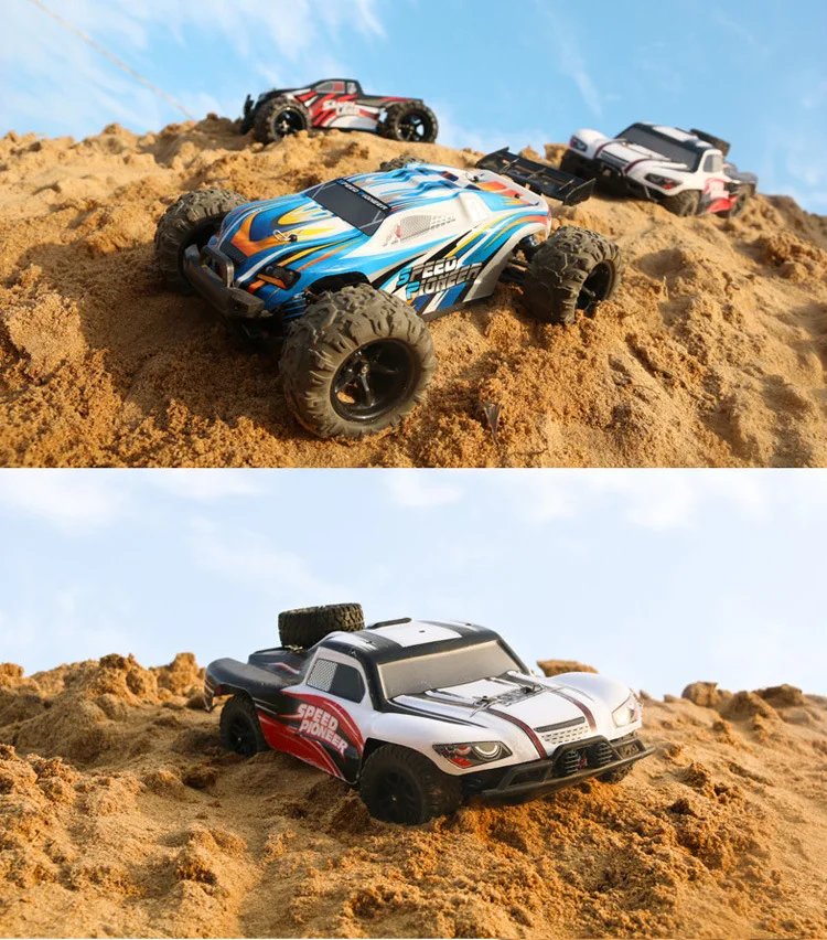 Радиоуправляемая машина 4WD 45 км/ч полная пропорция высокая скорость дрейф 2,4 г Monster Truck дистанционное управление BigFoot Багги внедорожный внедорожник электронные игрушки