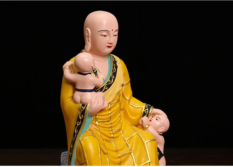 12 дюймов Bodhisattva Yingling в светящейся земле царства и Bodhisattva смолы Будда в бесконечной милости земли украшения дома