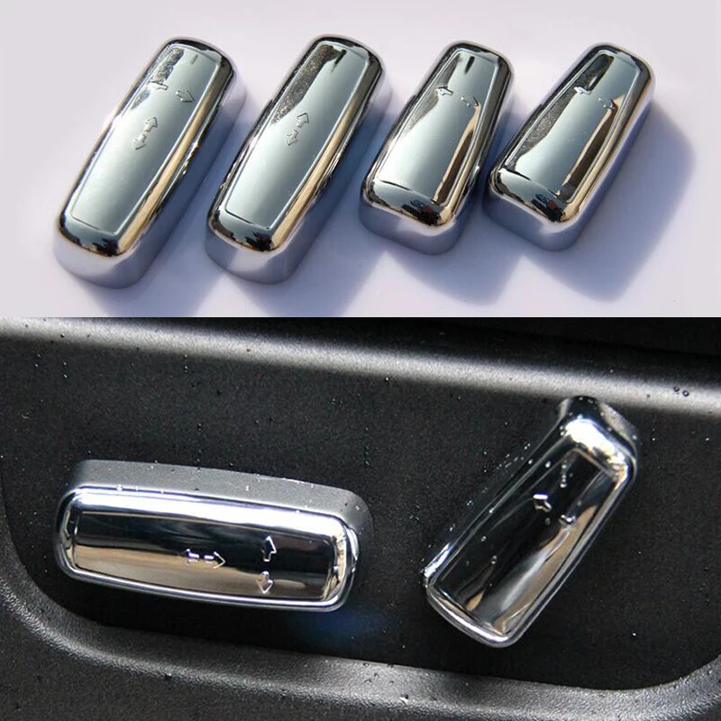 Хромированные автомобильные аксессуары 4 шт. кнопки регулировки для подъема