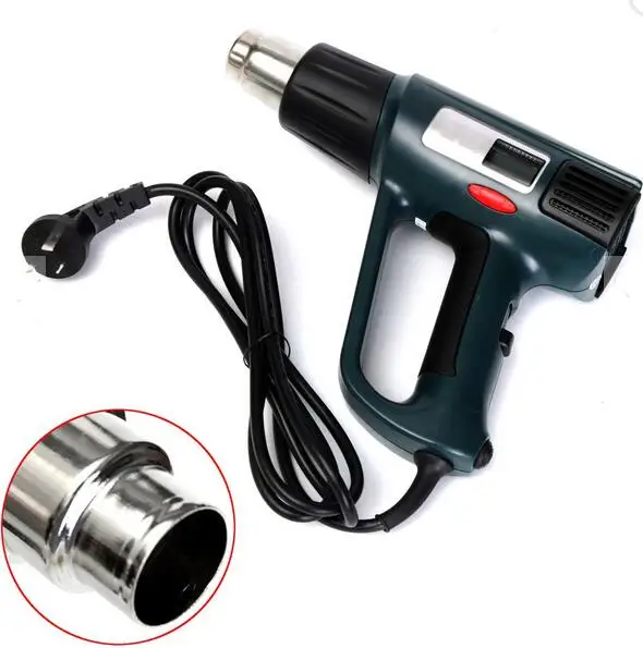 2000 Вт 220 В промышленный электрический тепловой пистолет терморегулятор ЖК