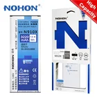Аккумулятор NOHON для Samsung Galaxy Note 4, сменная литий-полимерная батарея для Samsung Galaxy Note 4, Note 4, N9100, EB-BN916BBC, N910X, EB-BN910BBE