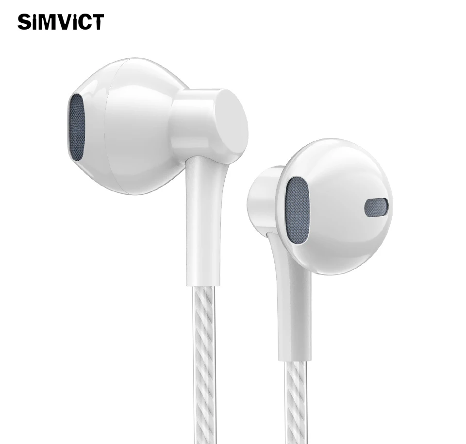 Наушники с басами, стерео, Спортивная, игровая гарнитура для телефонов, iPhone, Xiaomi, samsung, huawei, MP3, 3,5 мм, проводные наушники