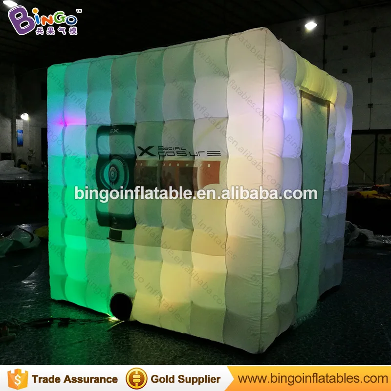 Бесплатная печать логотипа надувной фотостенд палатка для свадебной фотографии