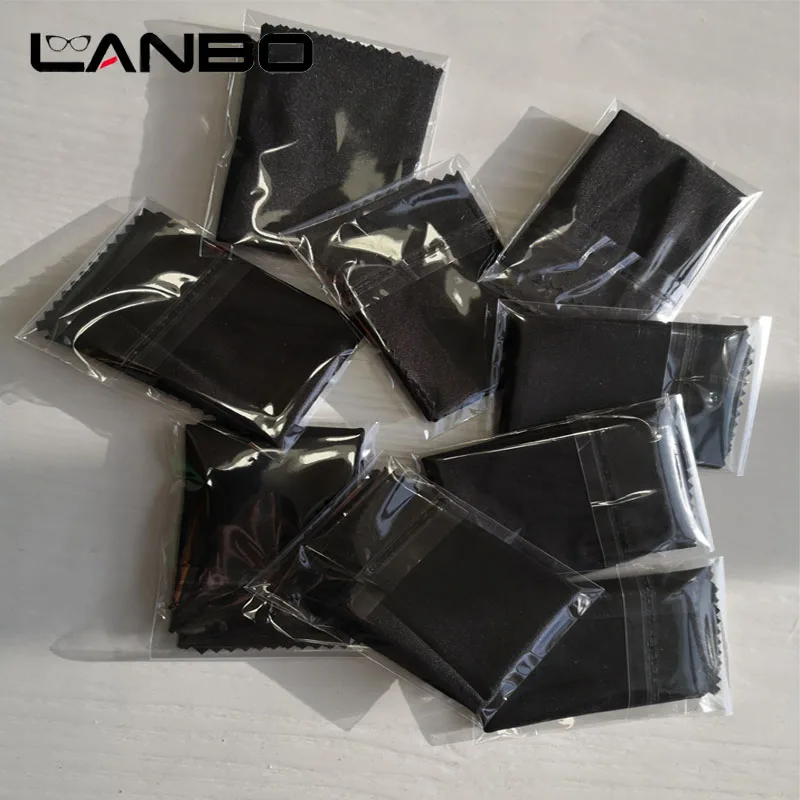 LANBO независимая упаковка 15x15 см Объектив одежда ткань для чистки микрофибры солнцезащитные очки со встроенной камерой очки тряпки для вытирания пыли, салфетки