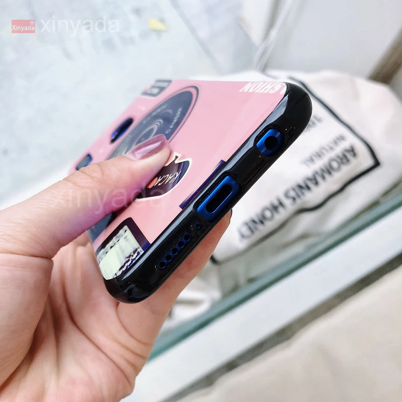 Чехол для Xiaomi Redmi 7A Redmi 7 Note 7 Pro, Роскошный чехол для камеры, мягкий бампер, силиконовый чехол из ТПУ с цветами