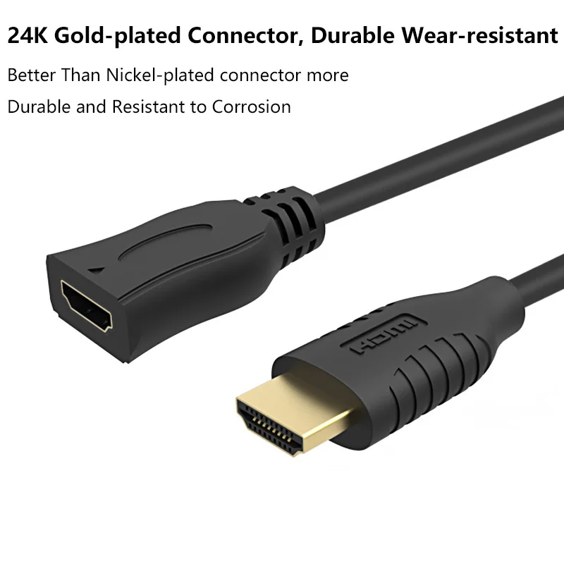 Кабель удлинитель HDMI штырь гнездо 0 2 5 м 1080P 3D 1 4 в|hdmi extension cable|extension cablehdmi |