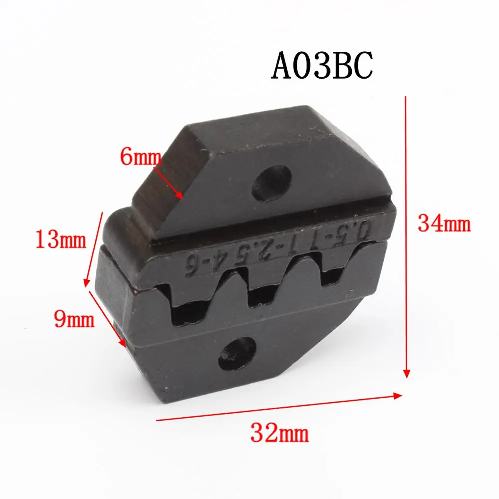 A10WF A26TW A06 A03BC A02WF2C A40J плашки наборы для HS FSE AM-10 EM-6B1 EM-6B2 обжимной Пилер обжимной станок модули один комплект челюсти