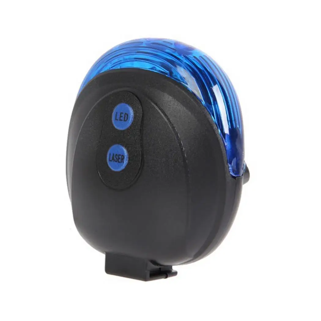 2018 велосипедный 5 LED 2 Лазерный Велоспорт свет 7 Режим вспышки MTB задний фонарь для