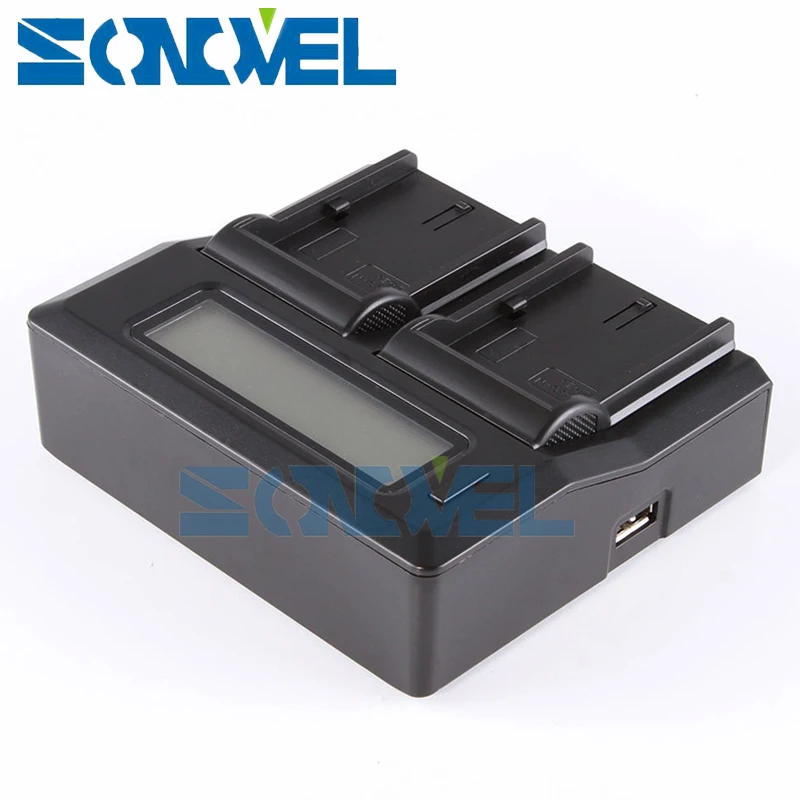 Двухканальное зарядное устройство с ЖК дисплеем для Sony|lcd charger|charger forcharger for sony |