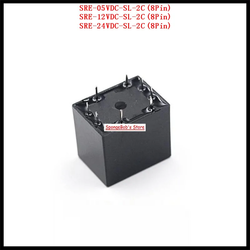 3 шт./лот SRE-05VDC-SL-2C / SRE-12VDC-SL-2C SONGLE Power Relay 8Pin 5V 12V 24V 3A PCB Type |