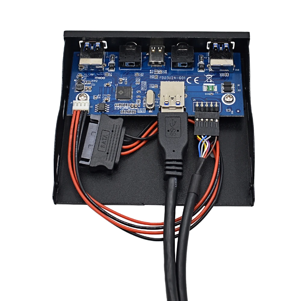 5 портов USB 3 1 TYPE C 0 передняя панель с мм аудио интерфейсом типа адаптер расширения