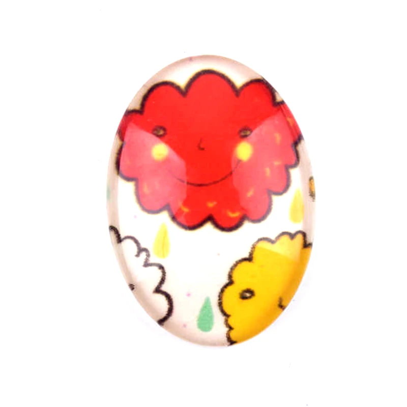 Оптовая продажа 20 шт./лот flatback камея embellishemnt diy mix embroidery sun flower фото стекло