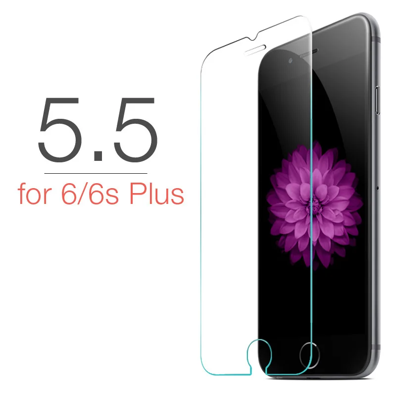 20 шт./лот, закаленное стекло для iphone X, 5, 5S, 5c, 6, 6 S, 4S, 4, 7, 8 Plus, Взрывозащищенная защитная пленка для iphone XS, XR, XS MAX
