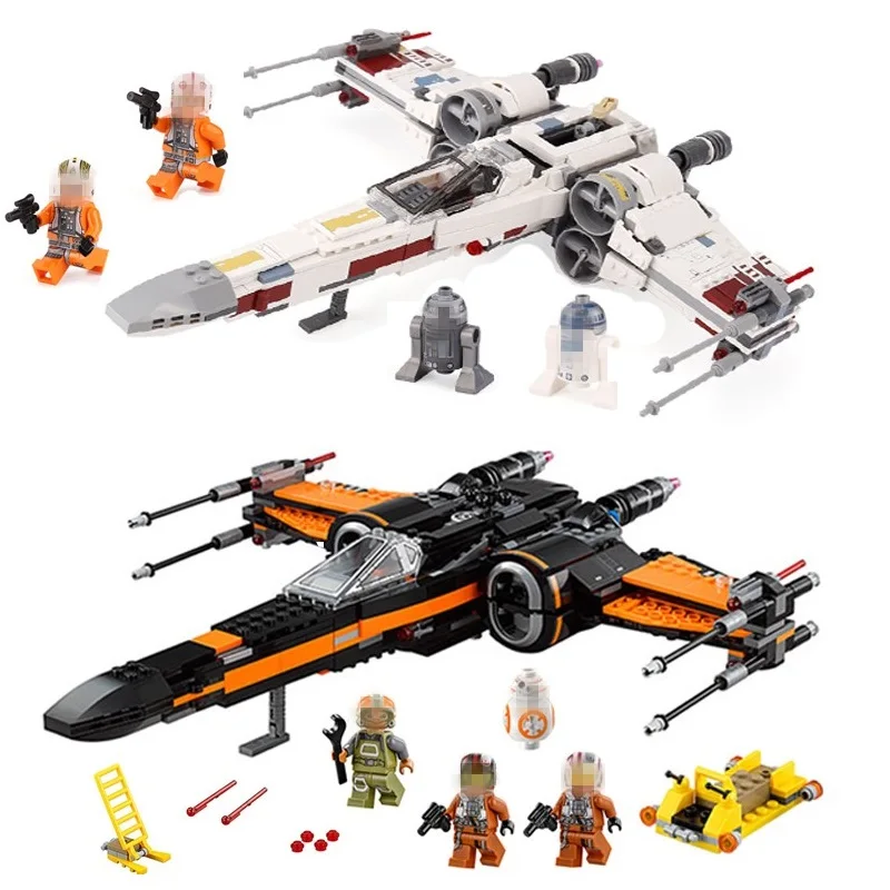 Starwars 05004 05145 10900 X Wing Star Звездные войны истребитель, строительные блоки, игрушки для детей, совместимо со всеми бренд "Звездные войны