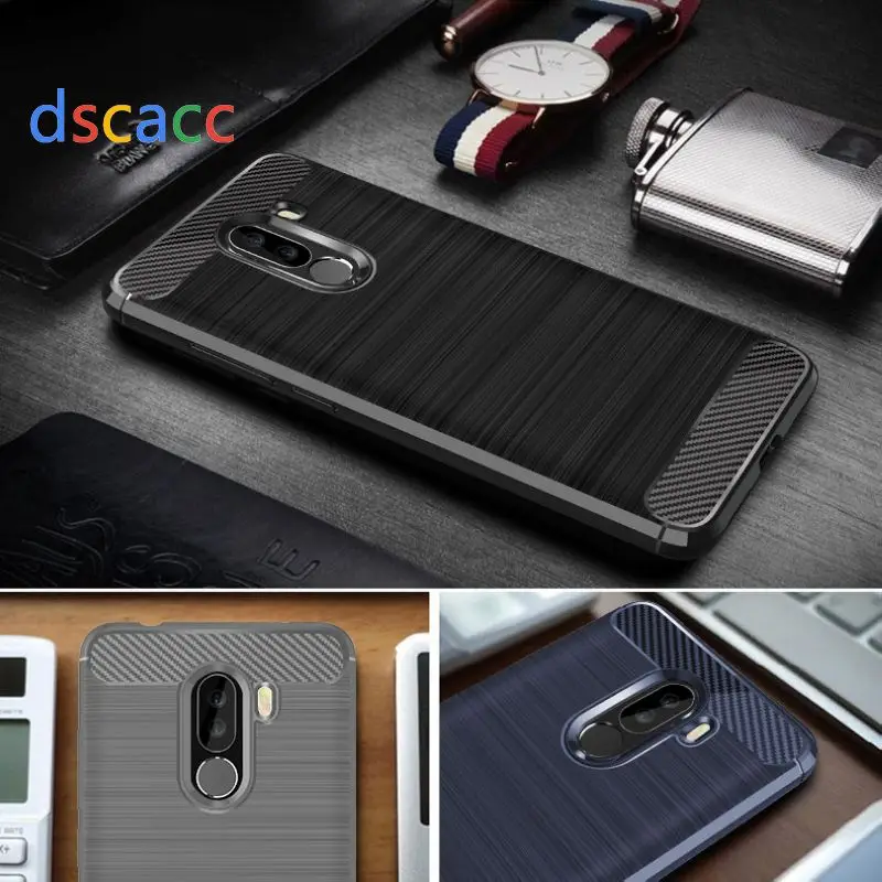Dscacc матовый чехол из термополиуретана углеродного волокна для Redmi 4X5 плюс Note5 5A 6 6A