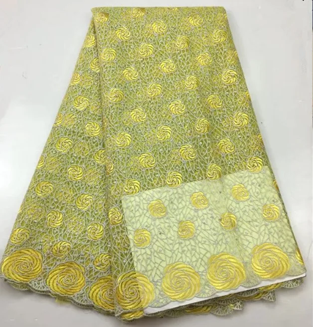 Latest Beaded Lace Fabric 2017 Fashion African Tulle French High Quality Nigerian Fabrics yd-10 | Дом и сад