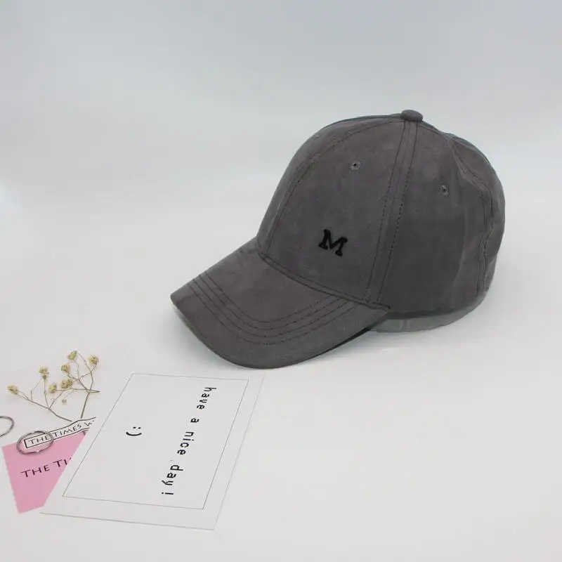 Новая женская Повседневная бейсбольная кепка с логотипом M Dad Hat Deus cap розовая черная Женская ОВО Дрейк шляпы замшевая бейсболка Мужская кепка