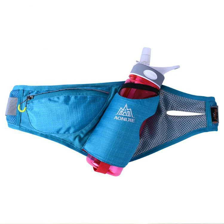

New Walking Running Cycling Waist Belt Packs For Smartphone key money Outdoor sports waist bag with Water Bottle Holder