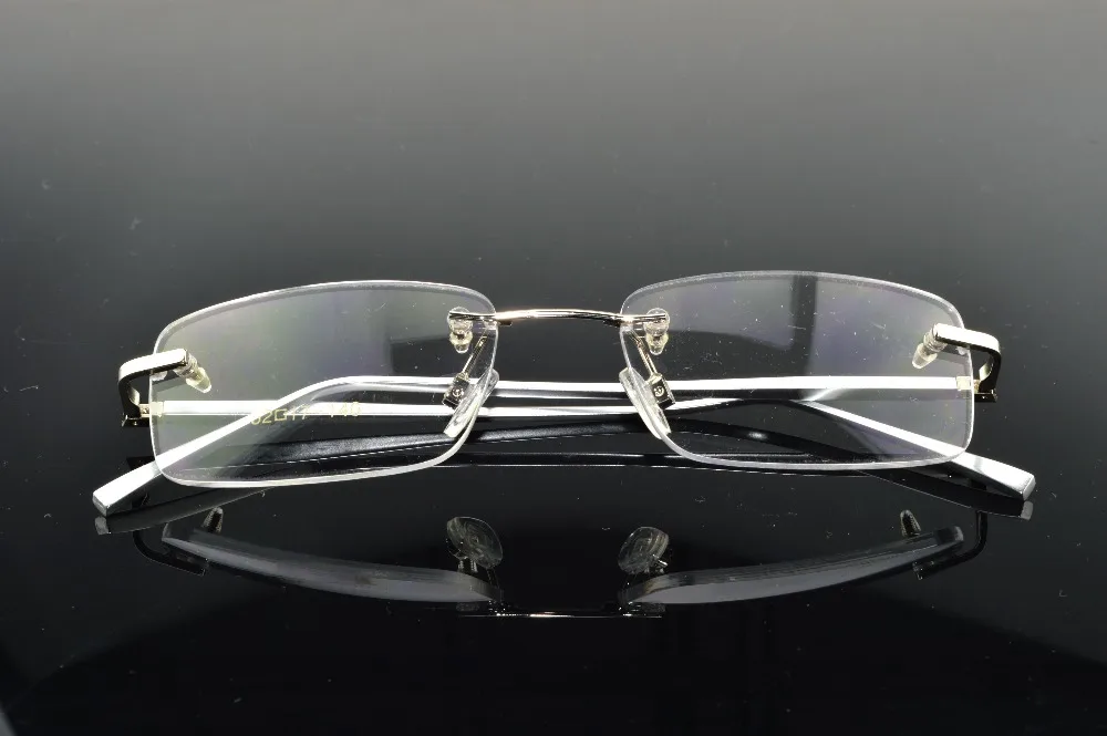 2017 Новый Оправы Титан сплав серебряная нога оправа для очков на заказ мы можем