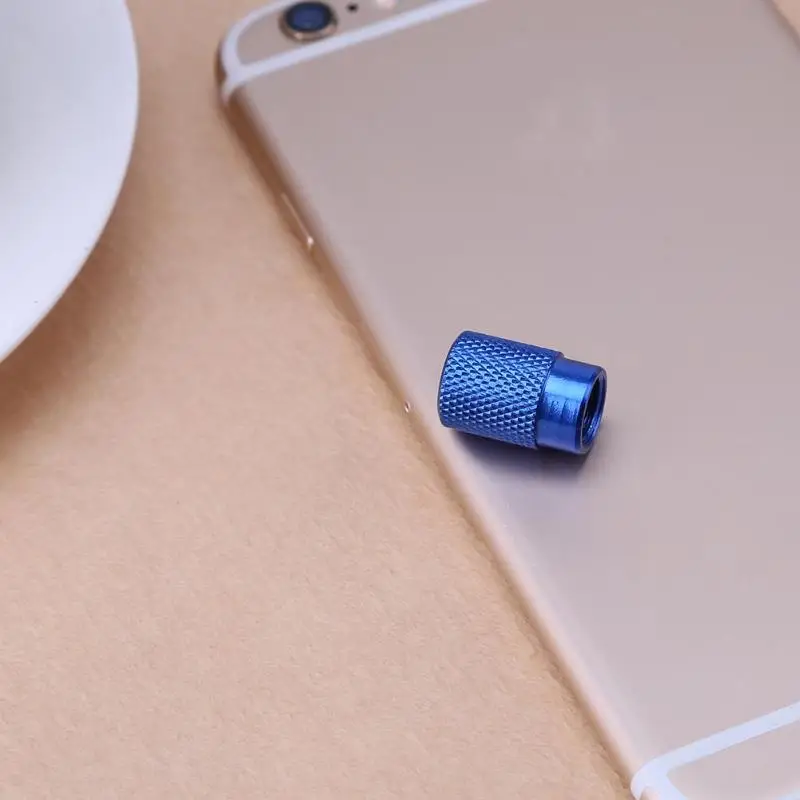 4 шт./компл. алюминиевые колпачки клапанов автомобильных шин для велосипеда