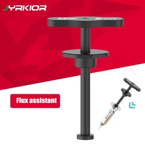 Jyrkior Алюминий сплав инжектор распределяя для флюс паяльной пасты Смазка сварочный масляный ремонта помощник Замена Стекло шприц