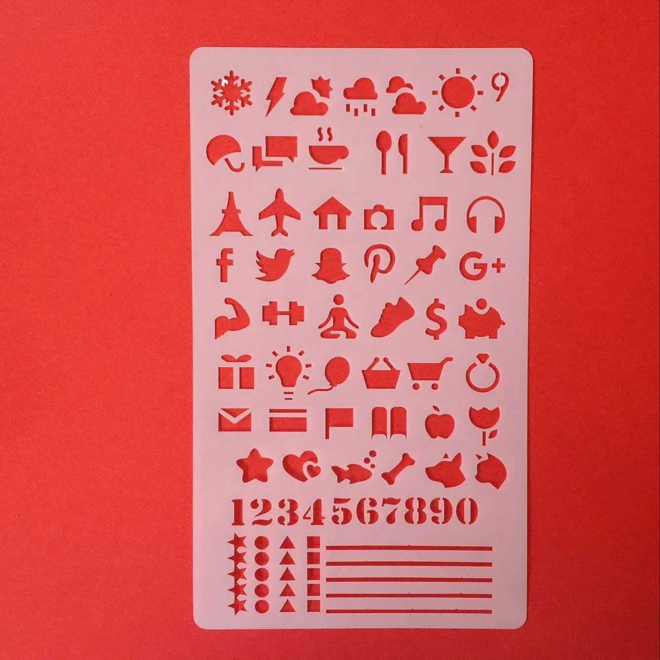 

Painting Template Theme Personalized Production Mold Accounting Diy Stencil Para Pintura Scrapbook Ferramenta De Corte