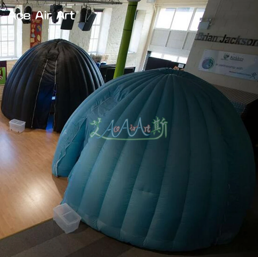 Надувной купол для кинотеатра igloo диаметром 4 м палатка торговой выставки встреч