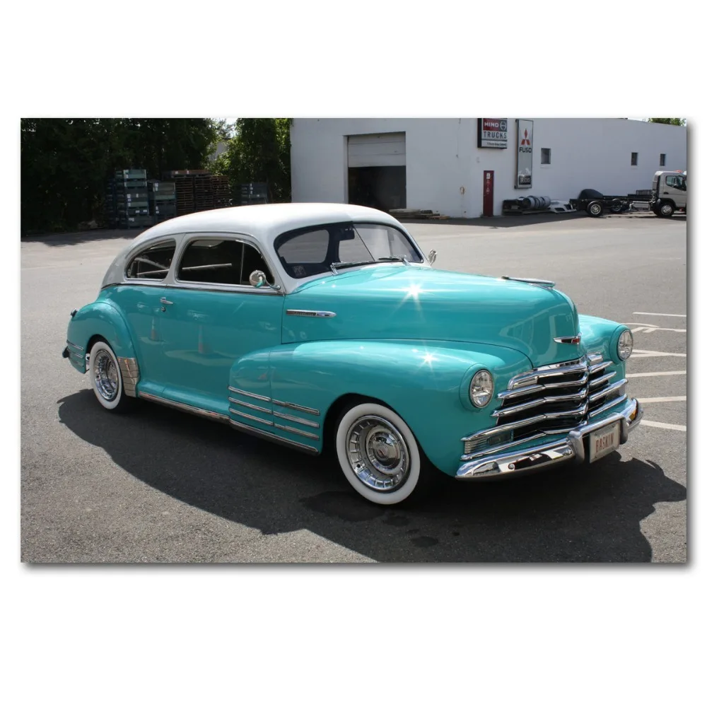 Wall Art Posters Classic Old Car Retro Cars Vintage Wallpaper Picture Prints Canvas Painting For Home Room Decor | Дом и сад