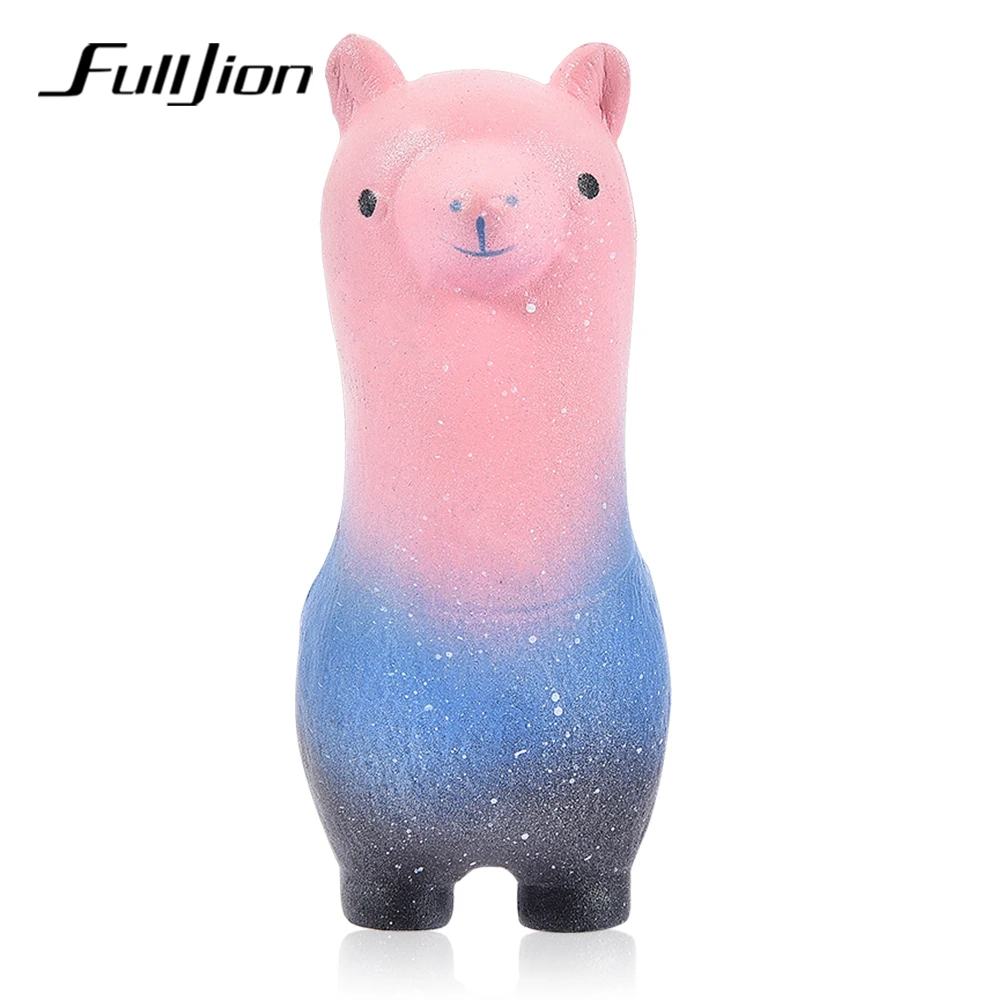 Fulljion Альпака Squishy Squishe Новинка кляп игрушечные лошадки весело стресс-сюрприз