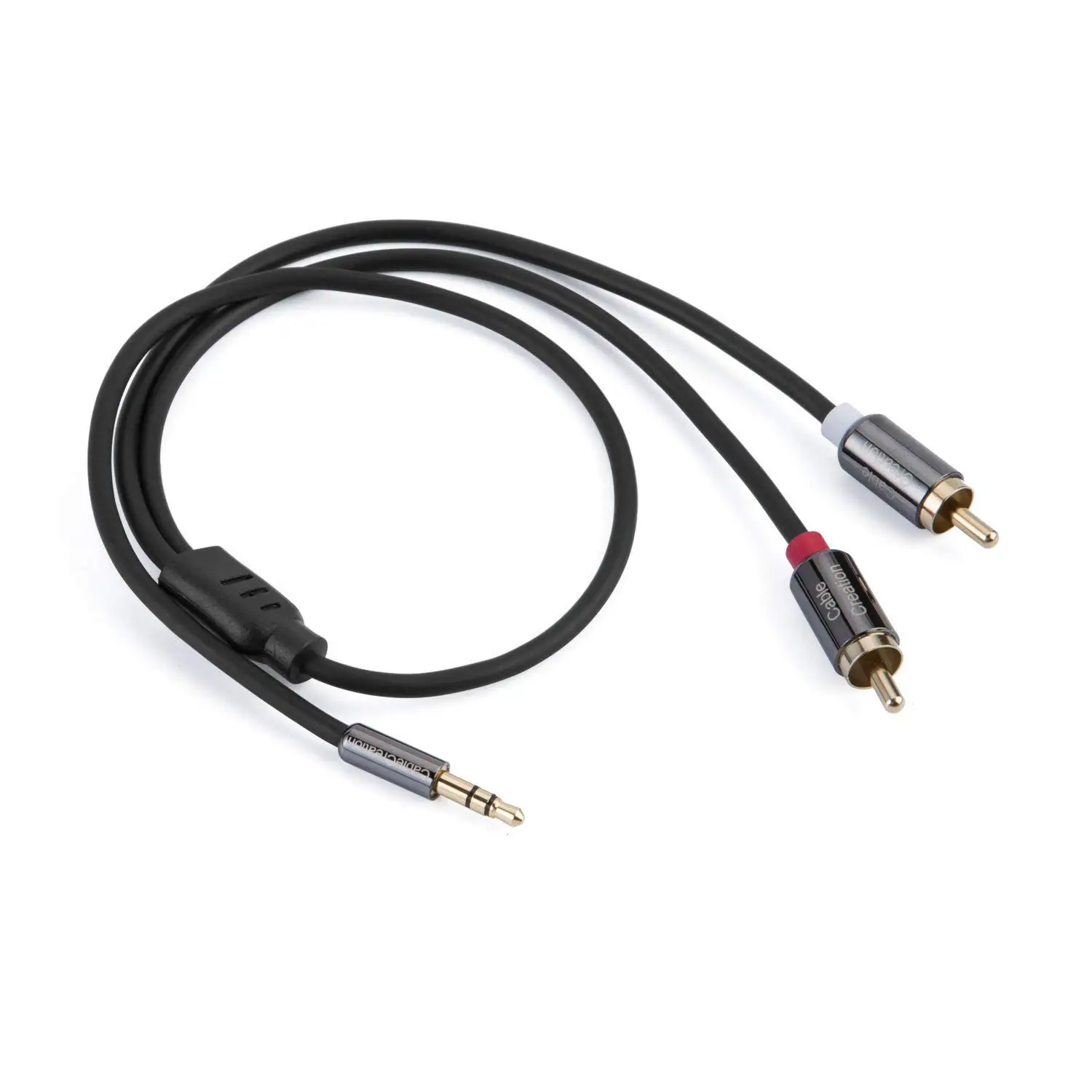 J0RINDO RCA кабель 1 6 фута 3 5 мм к стерео аудио Y сплиттер 2RCA папа Мужской для ТВ