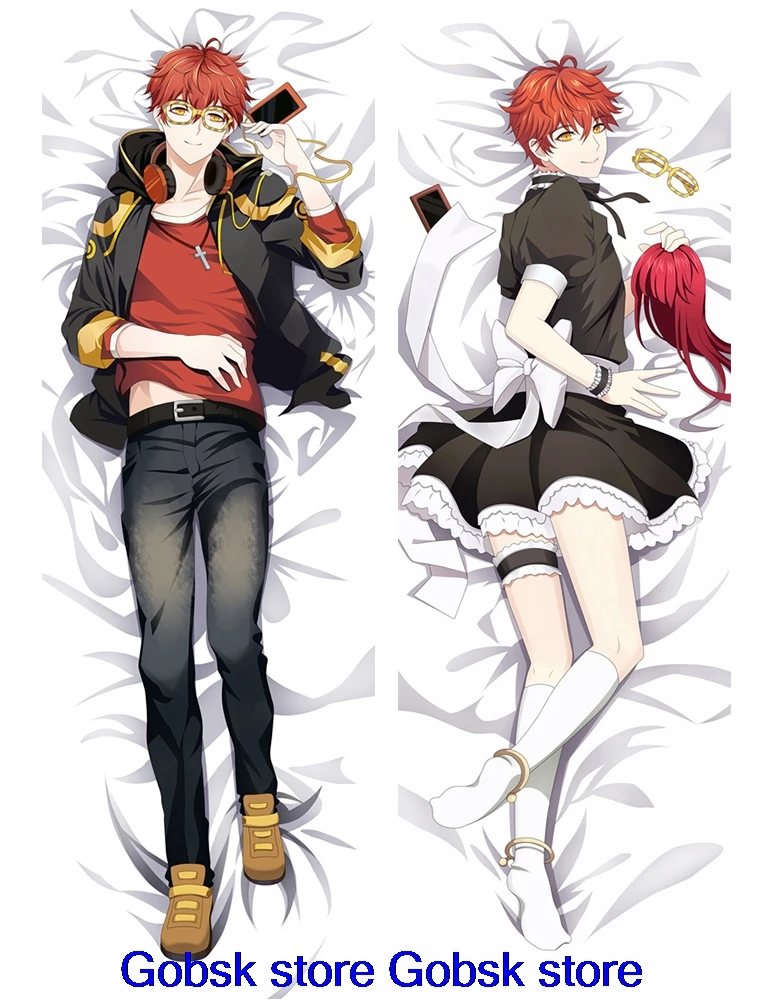 Обувь для косплея; аниме caller id: персонажи Jumin Han& из мультфильма «Холодное сердце» и 707 Dakimakura тела декоративная наволочка для подушки Чехол обниматься тела Чехол