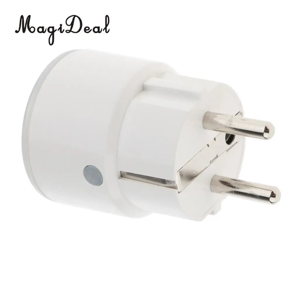 MagiDeal Smart WiFi Plug Outlet Swtich Work With Echo Alexa Google Home Remote EU Durable and Eco-friendly Power Socket | Дом и сад
