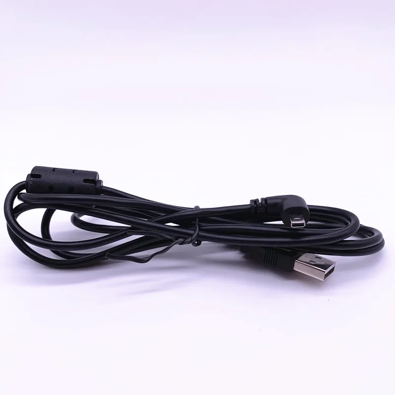 USB штекер к проводу 8 контактный левый Угловой 90 фотокабель для передачи данных