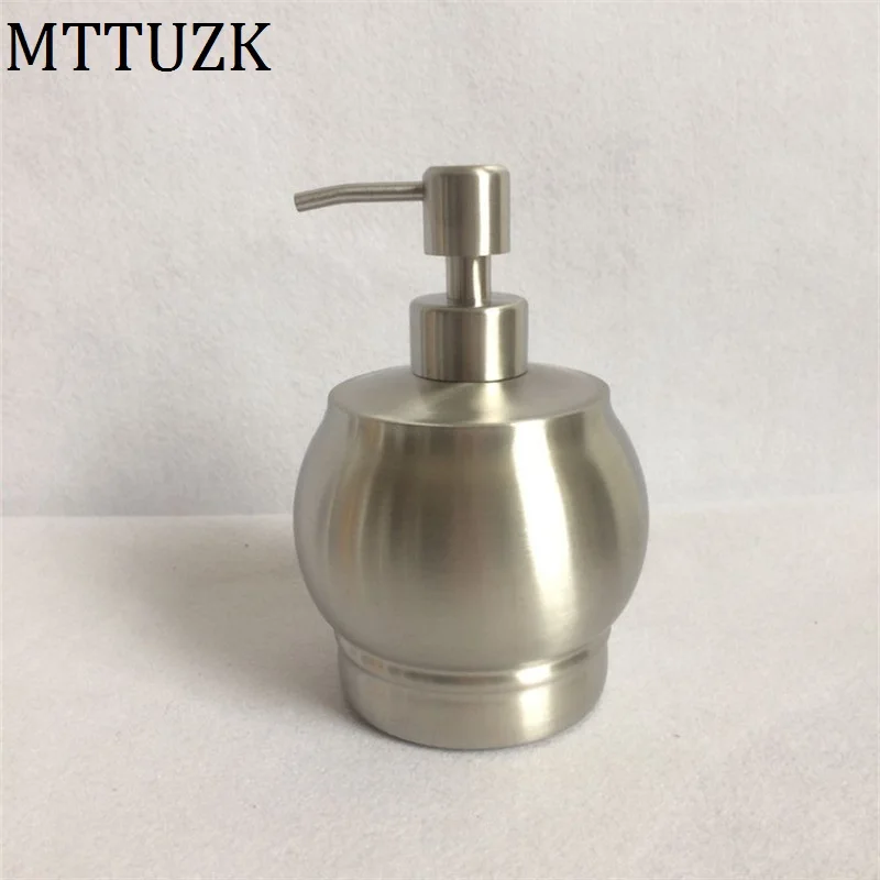 MTTUZK 550 мл 304 диспенсер из нержавеющей стали для жидкого мыла моющее средство кухни