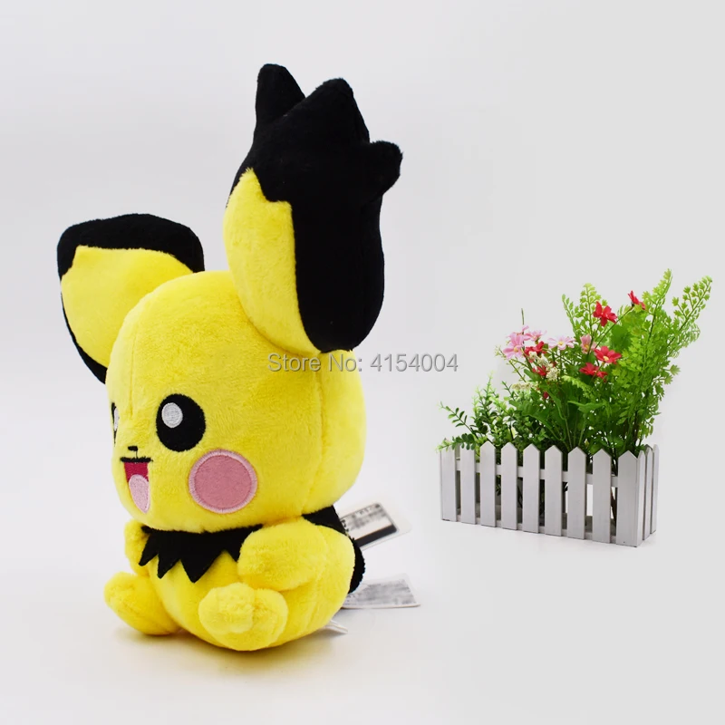 18 см плюшевая кукла Peluche Pichu Pikachu, мягкая игрушка, отличный подарок на Рождество и день рождения для детей