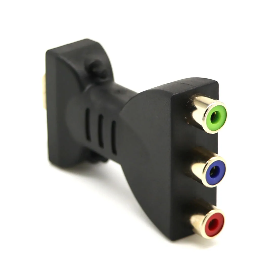 Позолоченный HDMI в 3 RGB RCA видео конвертер высокого качества аудио адаптер AV